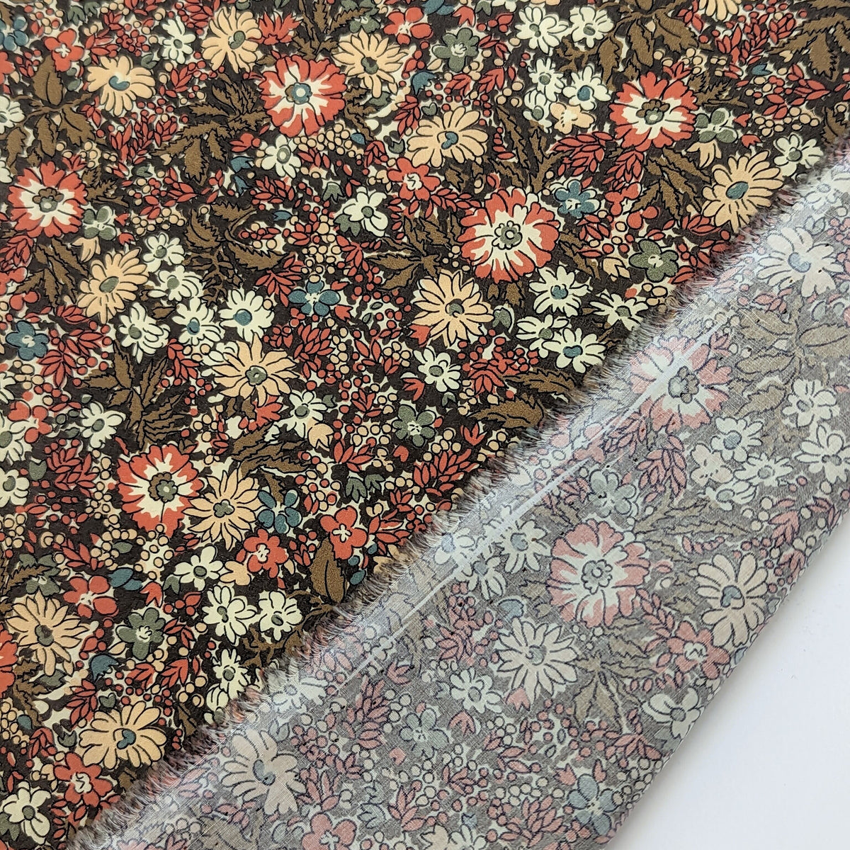 ◆輸入　リバティ　LIBERTY　タナローン　Arlene's Flowers　アーリーンズフラワーズ　約130×50cm