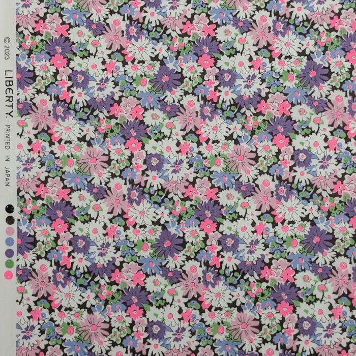 リバティ・ファブリックス　タナローン　Libby　リビー　ピンクネオン　約108×50cm