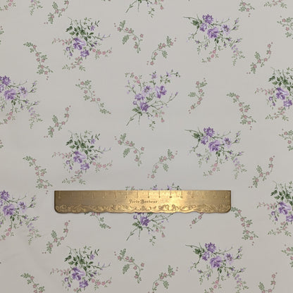 リバティ・ファブリックス　タナローン　GARDEN BLOOMS　ガーデン・ブルームス　パープル　約130×50cm