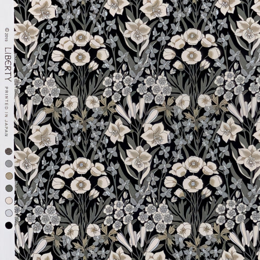 リバティ・ファブリックス　タナローン　Mountain Primrose　マウンテン・プリムローズ　約108×50cm