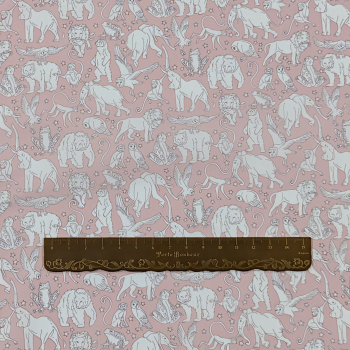 リバティ・ファブリックス　タナローン　Midnight Mischief　ミッドナイト・ミスチーフ　約108×50cm
