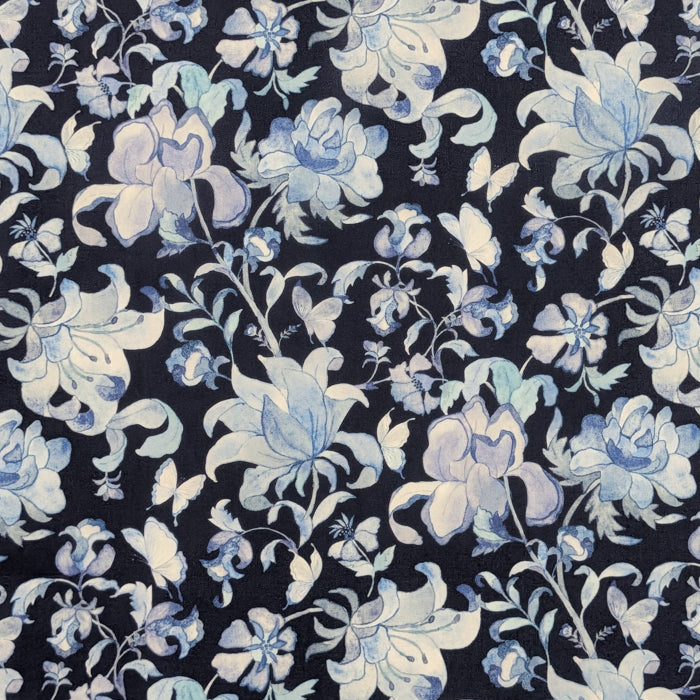 リバティ・ファブリックス　タナローン　Butterfly Vine　バタフライ・ヴァイン　約108×50cm
