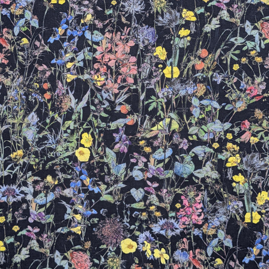 リバティ・ファブリックス　タナローン　Wild Flowers ワイルド・フラワーズ　約108×50cm