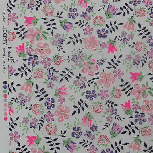 リバティ・ファブリックス　タナローン　Edenham Neon　ネオンピン　約108×50cm