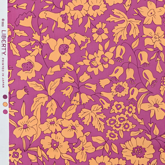 リバティ・ファブリックス　タナローン　Emma Bloom　エマブルーム　約108×50cm