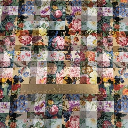 リバティ・ファブリックス　イタリア製　タナローン　Archive Gingham　アーカイブ・ギンガム　マルチカラー　約108×50cm
