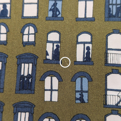 ◆輸入　リバティ　LIBERTY　タナローン　East Village B　イーストヴィレッジ　モスグリーン　約130×50cm