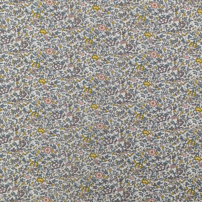 ◆輸入　リバティ　LIBERTY　タナローン　Katie and Millie　ケイティアンドミリー　イエロー＆グレー　約130×50cm (コピー)