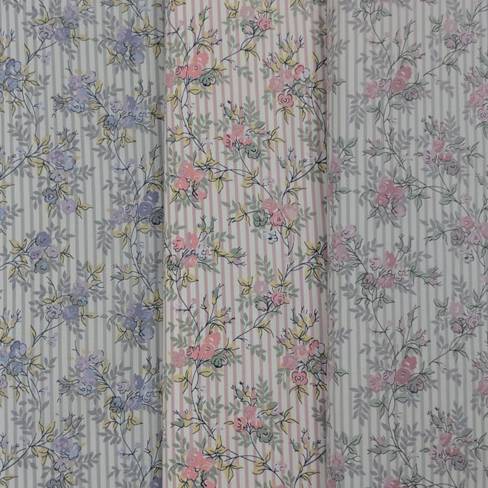 ★HHF別注★リバティ・ファブリックス　国産タナローン　Winding Roses　ワインディング・ローゼズ　約108×50cm