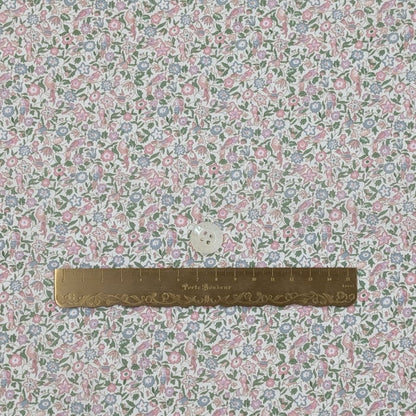 リバティ・ファブリックス　国産タナローン　Spring Song　スプリング・ソング　約108×50cm