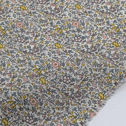 ◆輸入　リバティ　LIBERTY　タナローン　Katie and Millie　ケイティアンドミリー　イエロー＆グレー　約130×50cm (コピー)