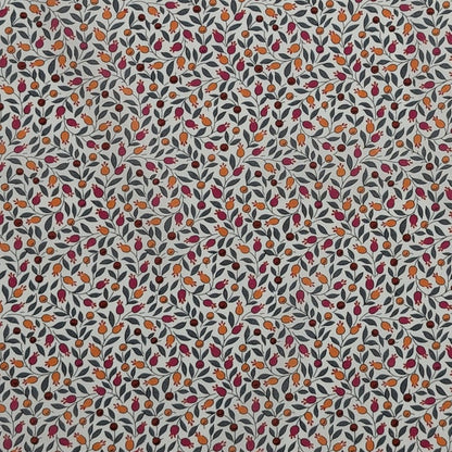 リバティ・ファブリックス　タナローン　Floriana　フロリアナ　レッド＆オレンジ　約108×50cm