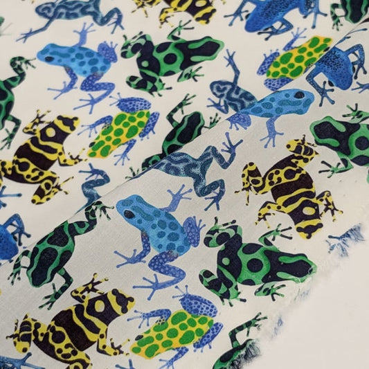 リバティ・ファブリックス　タナローン　Dart Frogs　ダート・フロッグス　約108×50cm