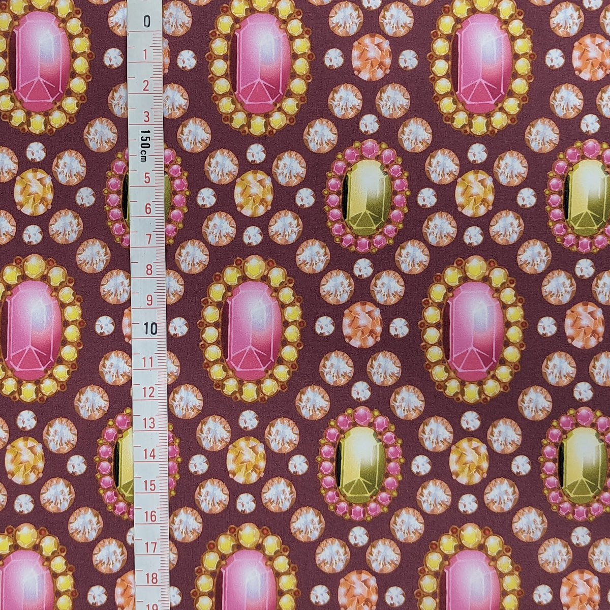 ◆輸入　リバティ　LIBERTY　タナローン　Tiara Wine Red　ティアラ　ワインレッド　約130×50cm
