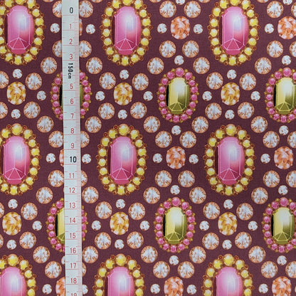 ◆輸入　リバティ　LIBERTY　タナローン　Tiara Wine Red　ティアラ　ワインレッド　約130×50cm