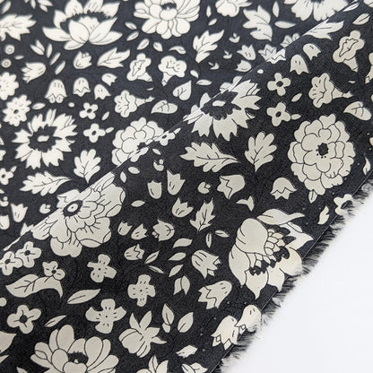◆輸入　リバティ　LIBERTY　タナローン　D'anjo Sky Black　ダンジョスカイ　ブラック　約130×50cm