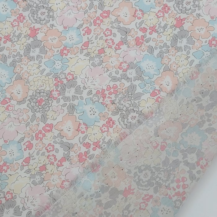 ★HHF別注★リバティ・ファブリックス　国産タナローン　Michelle　ミシェル　約108×50cm