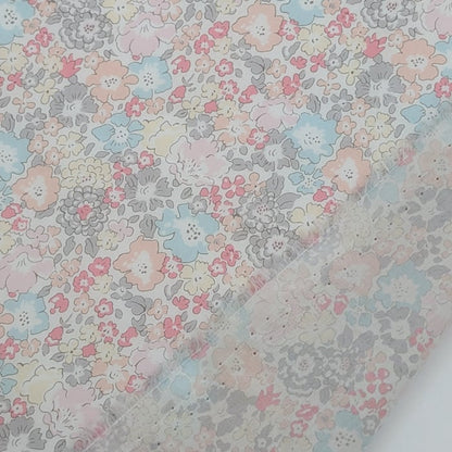 ★HHF別注★リバティ・ファブリックス　国産タナローン　Michelle　ミシェル　約108×50cm