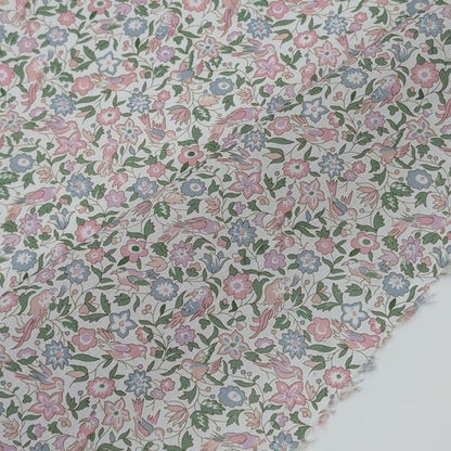 リバティ・ファブリックス　国産タナローン　Spring Song　スプリング・ソング　約108×50cm