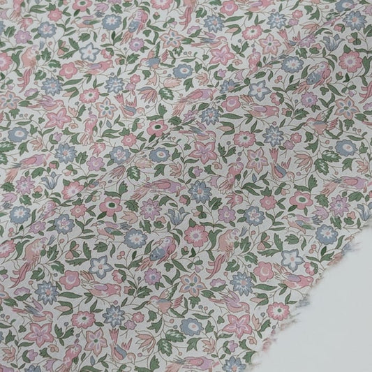 リバティ・ファブリックス　国産タナローン　Spring Song　スプリング・ソング　約108×50cm