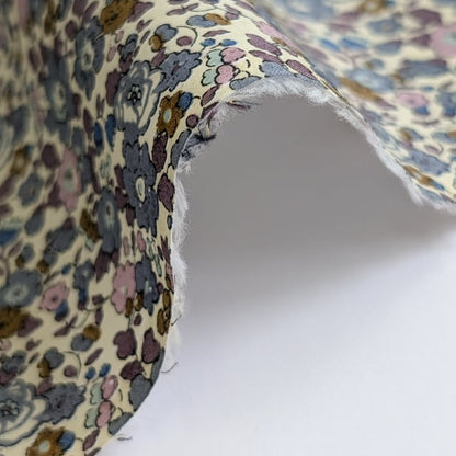 ◆輸入　リバティ　LIBERTY　タナローン　Betsy Ann　ベッツィ アン　ブルーグレー　約130×50cm