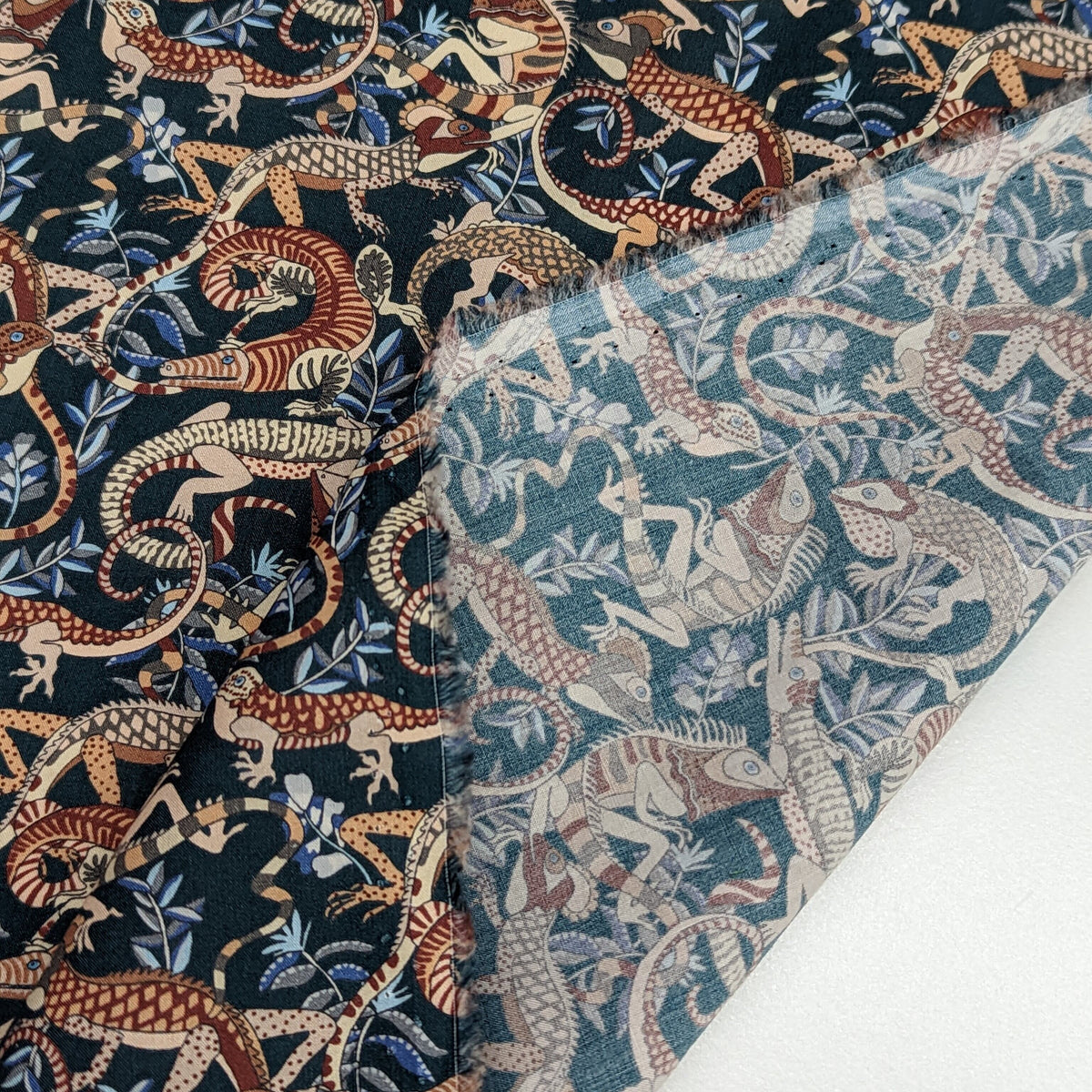 ◆輸入　リバティ　LIBERTY　タナローン　Winston B　ウィンストン　B　茶　約130×50cm