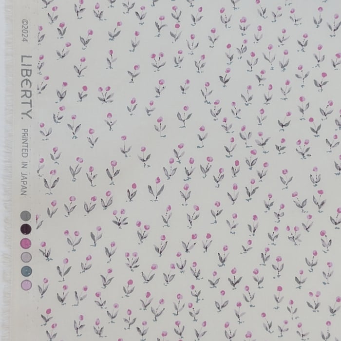 ★HHF別注★LIBERTY リバティプリント 国産タナローン　Tyanna　ティアナ　約108×50cm
