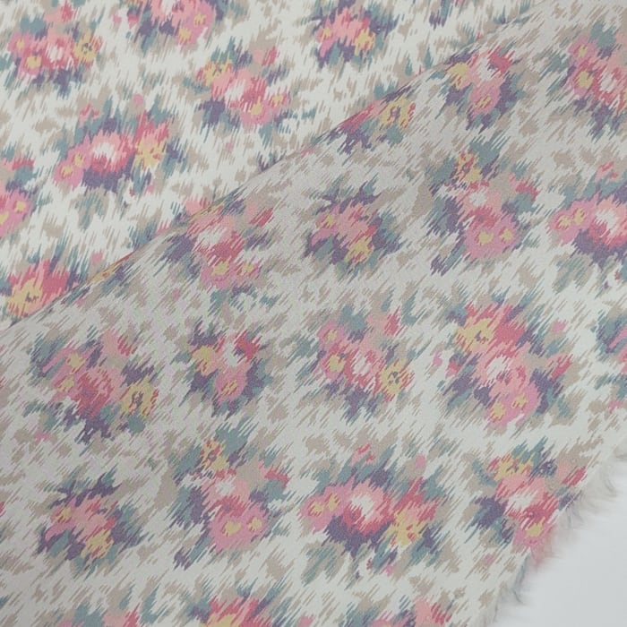 リバティ・ファブリックス　オーガニックタナローン　Nutmeg	　ナツメグ　ピンク　約108×50cm