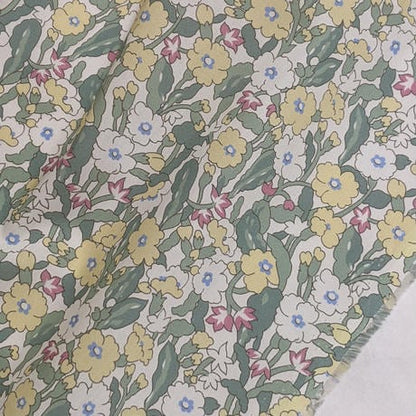 説明欄確認要◆輸入　リバティ　LIBERTY　タナローン　Primrose Path yellow　プリムローズパス　約130×50cm