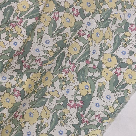 説明欄確認要◆輸入　リバティ　LIBERTY　タナローン　Primrose Path yellow　プリムローズパス　約130×50cm