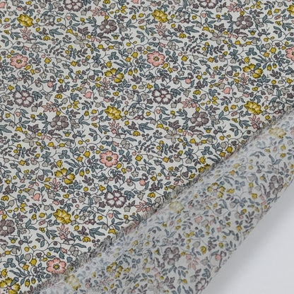 ◆輸入　リバティ　LIBERTY　タナローン　Katie and Millie　ケイティアンドミリー　イエロー＆グレー　約130×50cm (コピー)