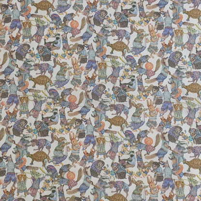 ◆輸入　リバティ　LIBERTY　タナローン　Hullabaloo　ハラバルー　白　約130×50cm