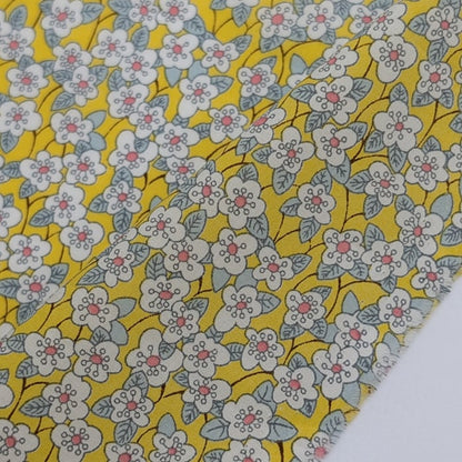 ◆輸入　リバティ　LIBERTY　タナローン　Ffion　フィオン　イエロー　約130×50cm