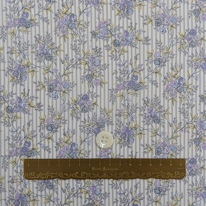★HHF別注★リバティ・ファブリックス　国産タナローン　Winding Roses　ワインディング・ローゼズ　約108×50cm