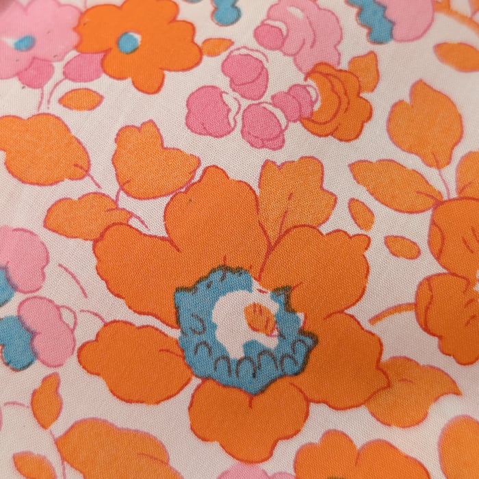説明欄確認要◆輸入　リバティ　LIBERTY　タナローン　Betsy　ベッツィ　ソルターコイズ　約130×50cm