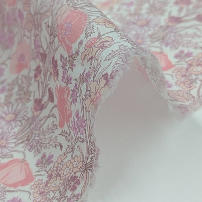 リバティ・ファブリックス　タナローン　Florence May　フローレンスメイ　ピンク　約108×50cm